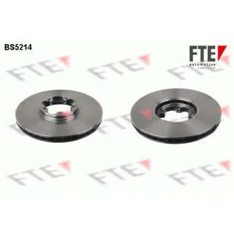 Jeu de 2 disques de frein avant FTE BS5214