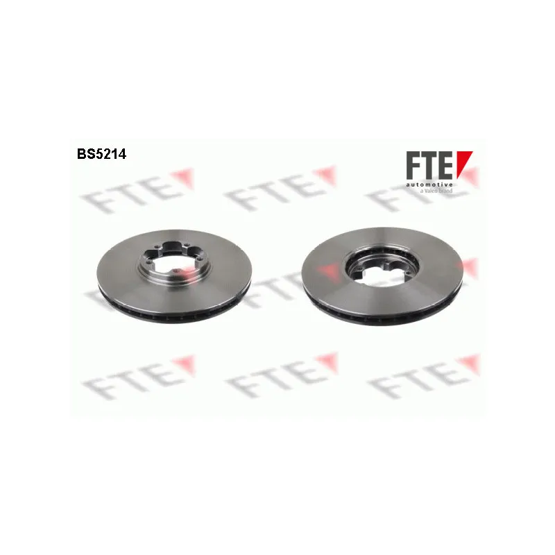 Jeu de 2 disques de frein avant FTE BS5214