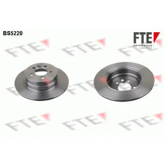Jeu de 2 disques de frein arrière FTE BS5220