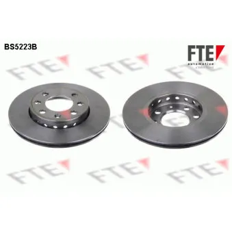 Jeu de 2 disques de frein avant FTE BS5223B