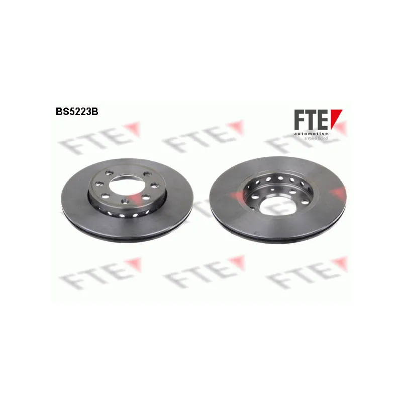 Jeu de 2 disques de frein avant FTE BS5223B