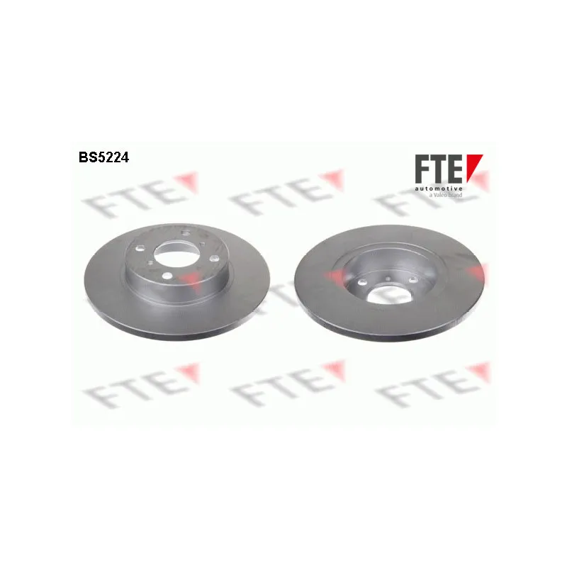 Jeu de 2 disques de frein avant FTE BS5224