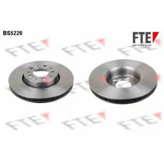 Jeu de 2 disques de frein avant FTE BS5226