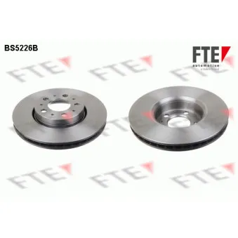 Jeu de 2 disques de frein avant FTE BS5226B