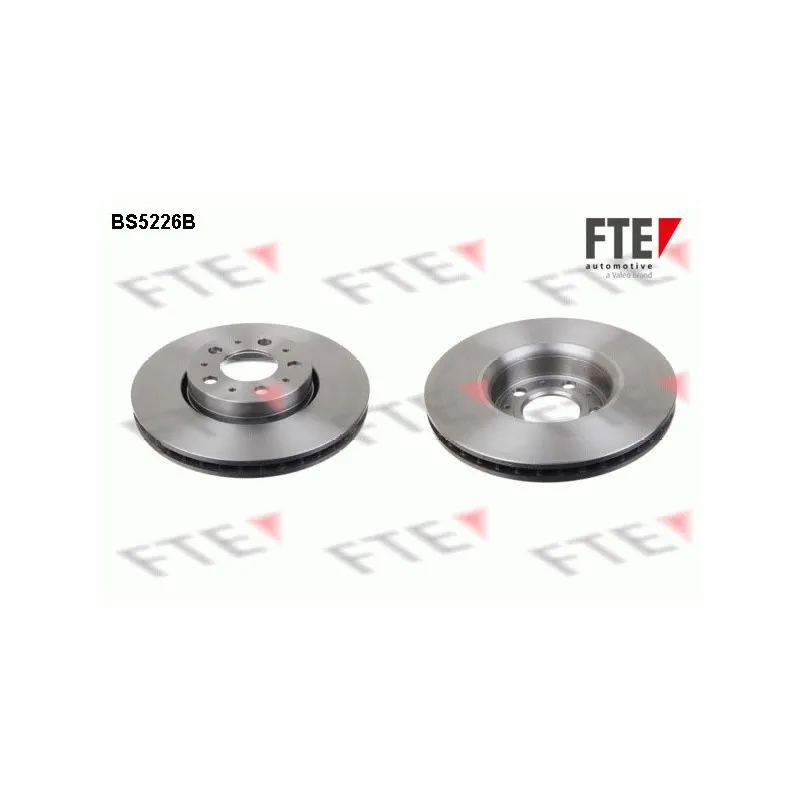 Jeu de 2 disques de frein avant FTE BS5226B