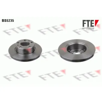 Jeu de 2 disques de frein avant FTE BS5235