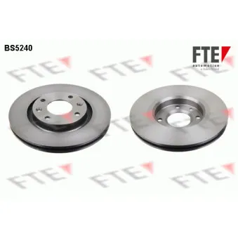 Jeu de 2 disques de frein avant FTE BS5240