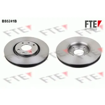 Jeu de 2 disques de frein avant FTE BS5241B