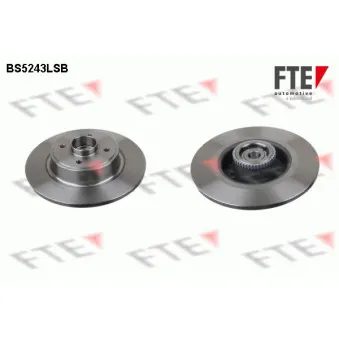 Jeu de 2 disques de frein arrière FTE BS5243LSB