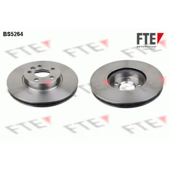 Jeu de 2 disques de frein avant FTE BS5264