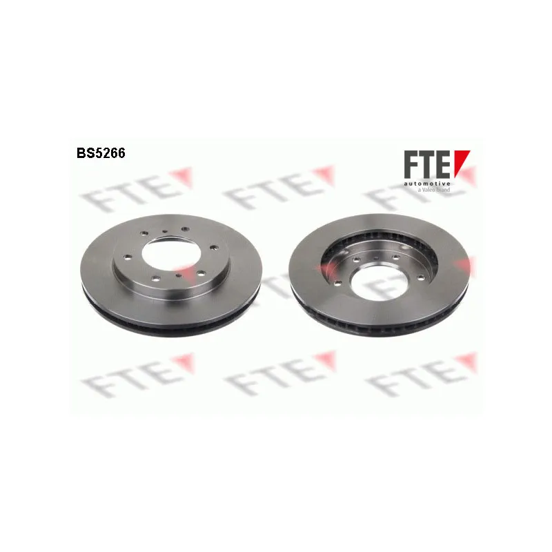 Jeu de 2 disques de frein avant FTE BS5266