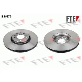 Jeu de 2 disques de frein avant FTE BS5276