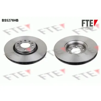 Jeu de 2 disques de frein avant FTE BS5276HB