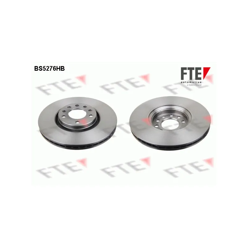 Jeu de 2 disques de frein avant FTE BS5276HB