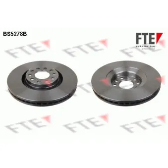 Jeu de 2 disques de frein avant FTE BS5278B