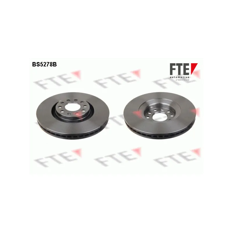 Jeu de 2 disques de frein avant FTE BS5278B