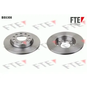 Jeu de 2 disques de frein arrière FTE BS5308
