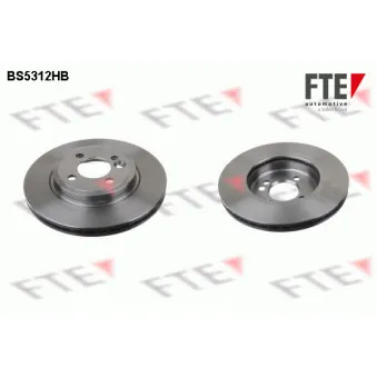 Jeu de 2 disques de frein avant FTE BS5312HB