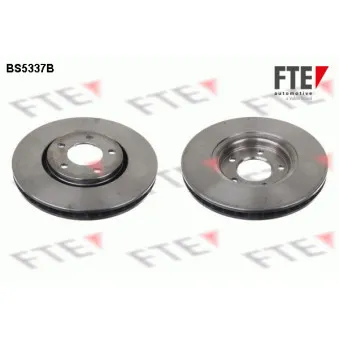 Jeu de 2 disques de frein avant FTE BS5337B