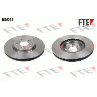 Jeu de 2 disques de frein avant FTE BS5339