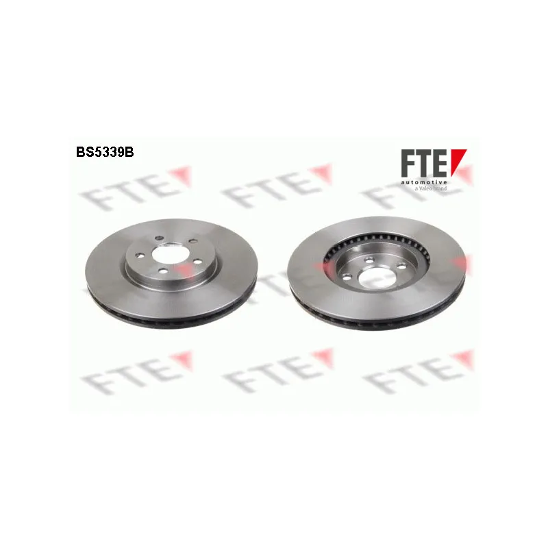 Jeu de 2 disques de frein avant FTE BS5339B