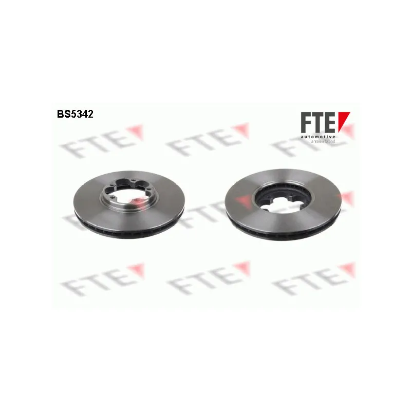 Jeu de 2 disques de frein avant FTE BS5342