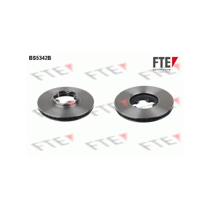 Jeu de 2 disques de frein avant FTE BS5342B