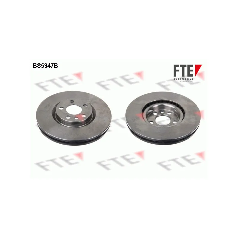 Jeu de 2 disques de frein avant FTE BS5347B
