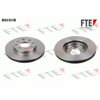 Jeu de 2 disques de frein avant FTE BS5351B