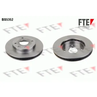 Jeu de 2 disques de frein avant FTE BS5352
