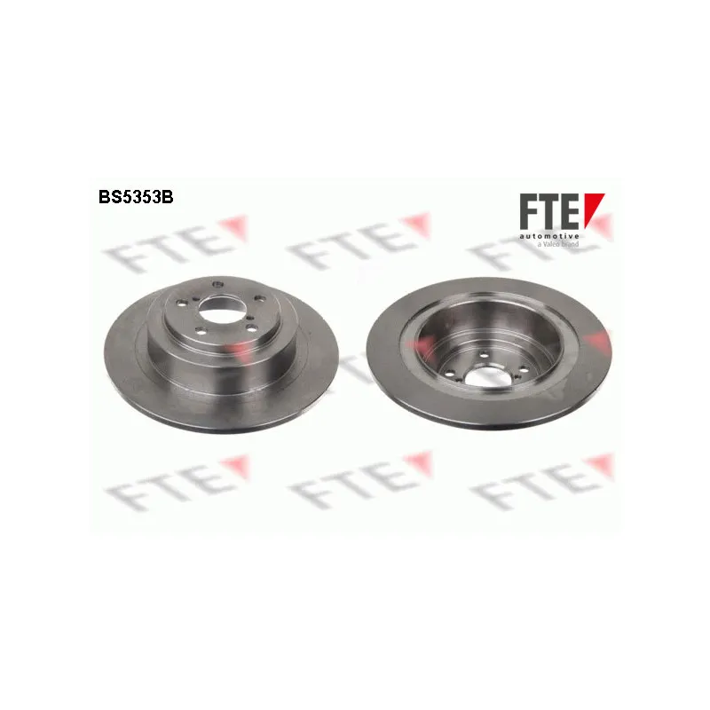Jeu de 2 disques de frein arrière FTE BS5353B