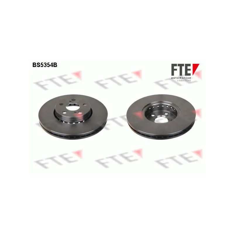 Jeu de 2 disques de frein avant FTE BS5354B