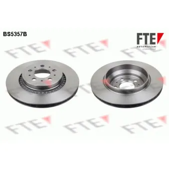 Jeu de 2 disques de frein arrière FTE BS5357B