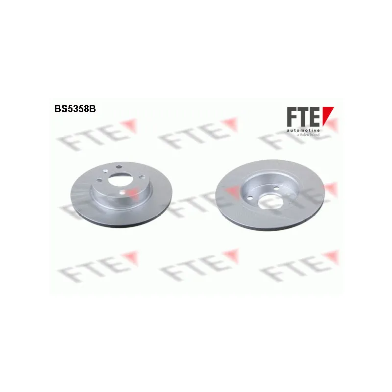 Jeu de 2 disques de frein arrière FTE BS5358B