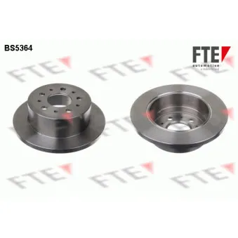Jeu de 2 disques de frein arrière FTE BS5364