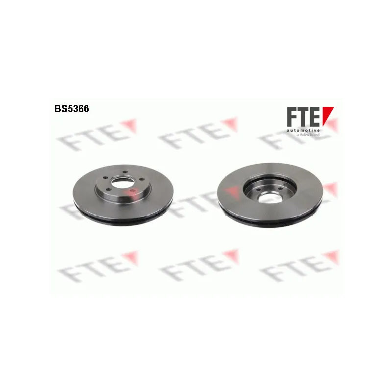 Jeu de 2 disques de frein avant FTE BS5366