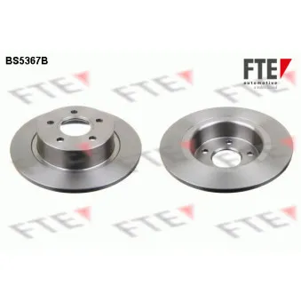 Jeu de 2 disques de frein arrière FTE BS5367B