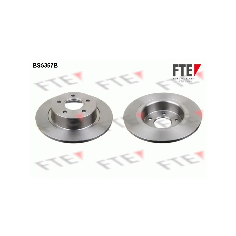 Jeu de 2 disques de frein arrière FTE BS5367B