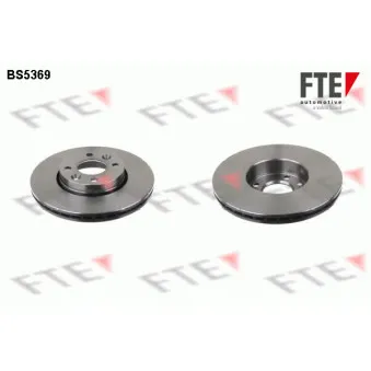 Jeu de 2 disques de frein avant FTE BS5369