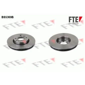 Jeu de 2 disques de frein avant FTE BS5369B
