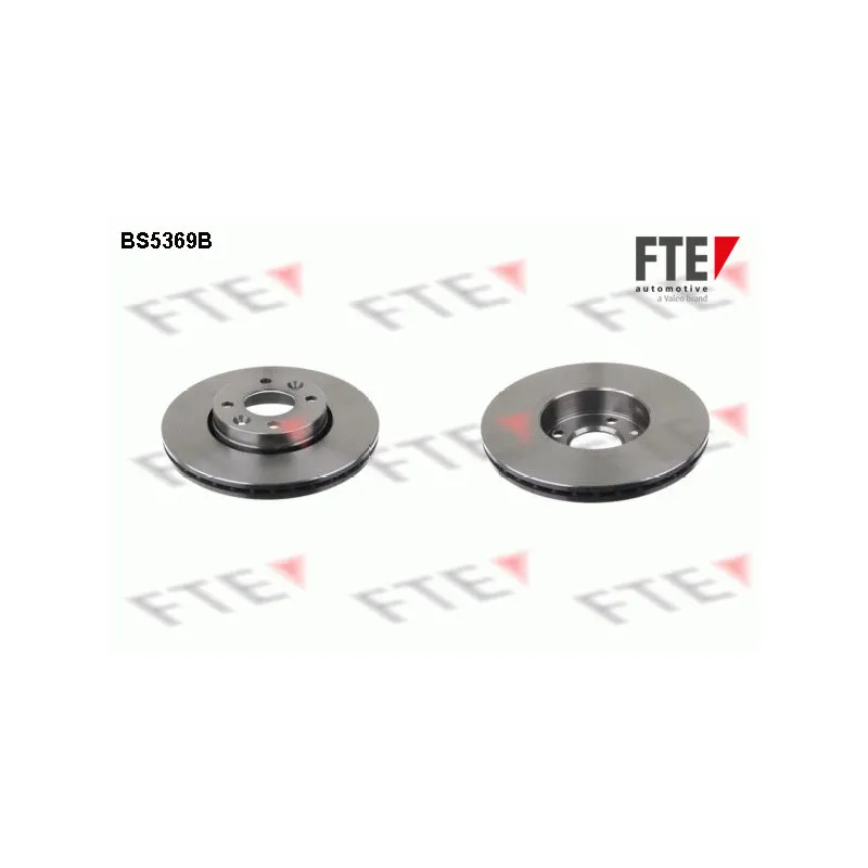 Jeu de 2 disques de frein avant FTE BS5369B