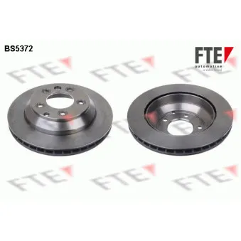 Jeu de 2 disques de frein arrière FTE BS5372