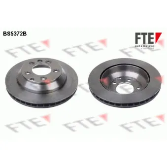 Jeu de 2 disques de frein arrière FTE BS5372B
