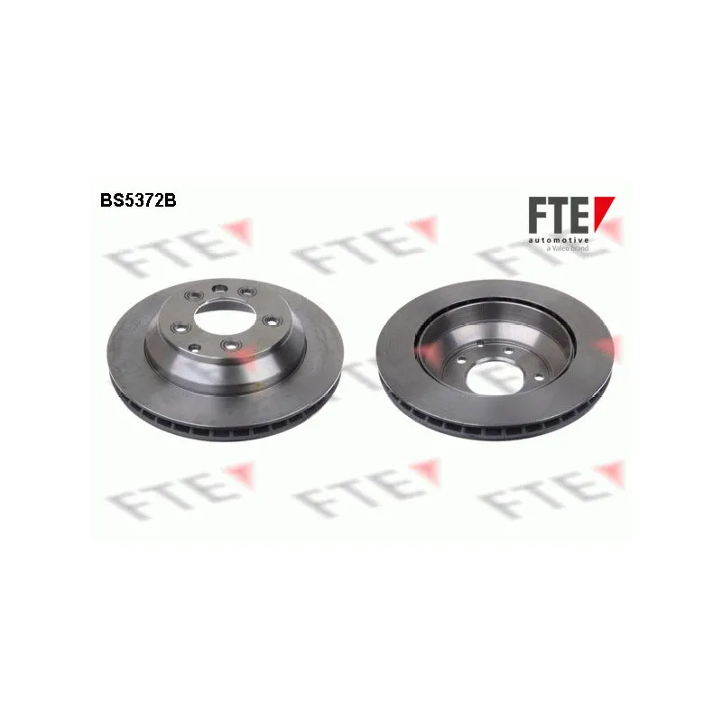 Jeu de 2 disques de frein arrière FTE BS5372B