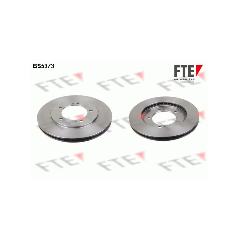 Jeu de 2 disques de frein avant FTE BS5373