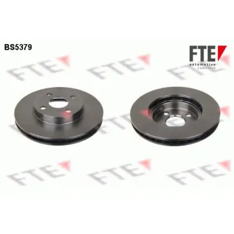 Jeu de 2 disques de frein avant FTE BS5379