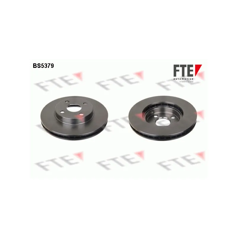 Jeu de 2 disques de frein avant FTE BS5379