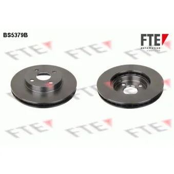 Jeu de 2 disques de frein avant FTE BS5379B