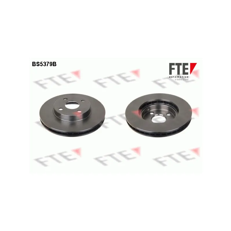 Jeu de 2 disques de frein avant FTE BS5379B