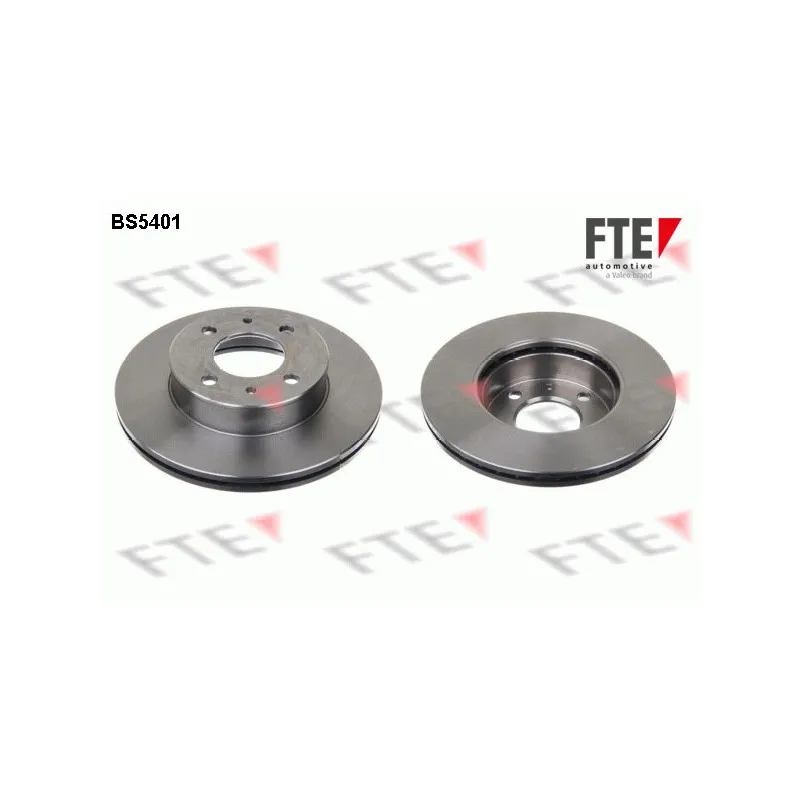 Jeu de 2 disques de frein avant FTE BS5401